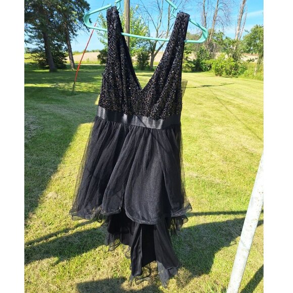 Ever-Pretty Dresses & Skirts - Ever-Pretty Women's Sequin V-Neck Sleeveless High-Low Aline Evening Size16 Dress